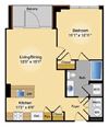 Floor plan at IO Piazza by Windsor